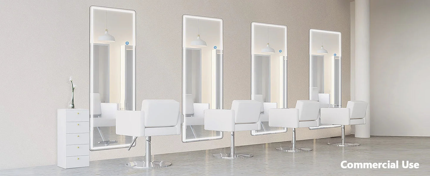 64"x21" Full Length Mirror Standing Hanging or Wall-Mounted