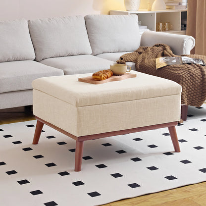 31.4 inch Lift Top Large Coffee Table with High-density Foam Wood