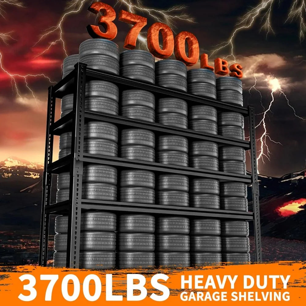 48"L x 18"W x 72"H Garage Storage Shelves Unit