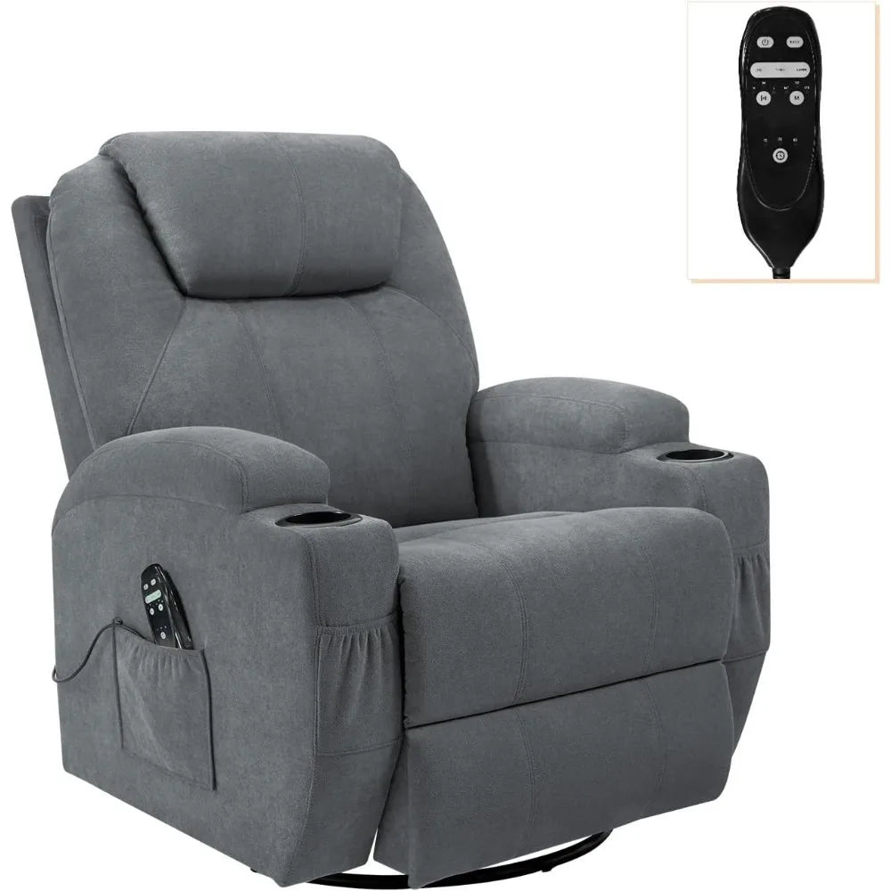 Recliner Chair with Massage Ergonomic Lounge Chair