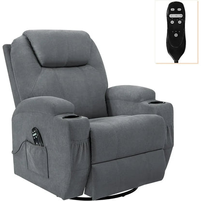 Recliner Chair with Massage Ergonomic Lounge Chair