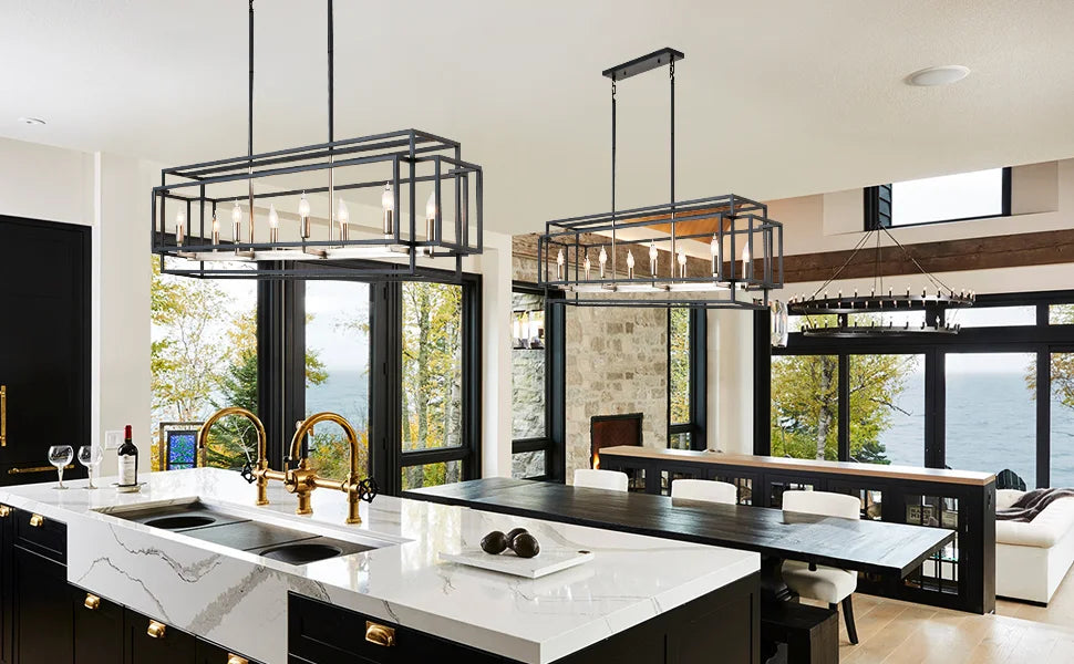 Retro Industrial Chandelier for Table Dining Room Kitchen Island Bar Light Pendant Lighting Lamps Home Decor Lusters Luminaires