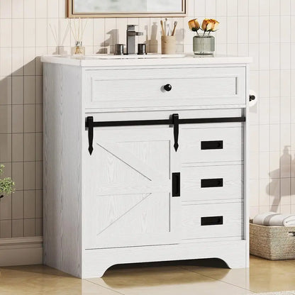 30" Bathroom Vanity with Sink