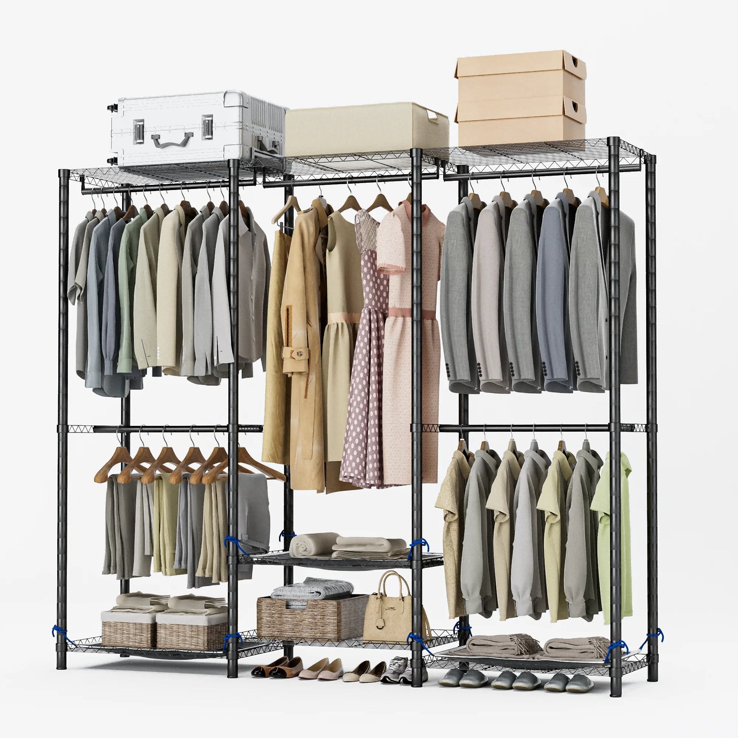 Clothes Rack Storage Organizer