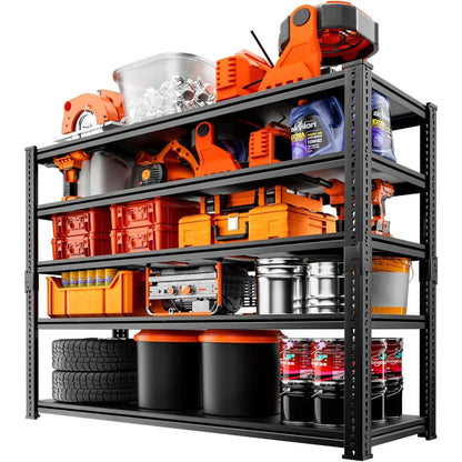 48"L x 18"W x 72"H Garage Storage Shelves Unit