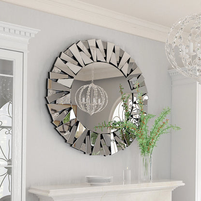 32" Wall Mirrors  Round Sunburst Mirror