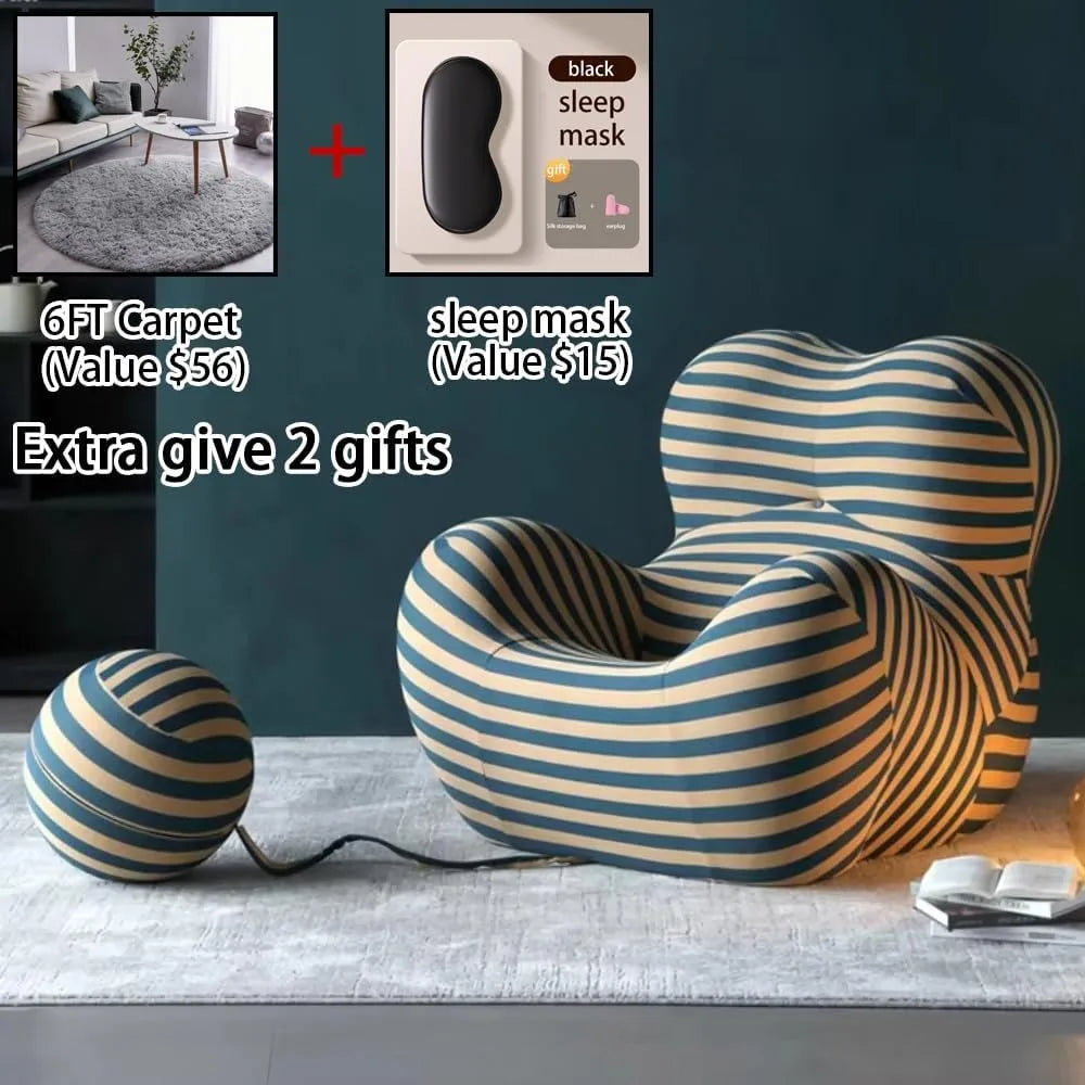 Leisure Living Room Balcony Creative Single armrest Couch Lounge Chairs