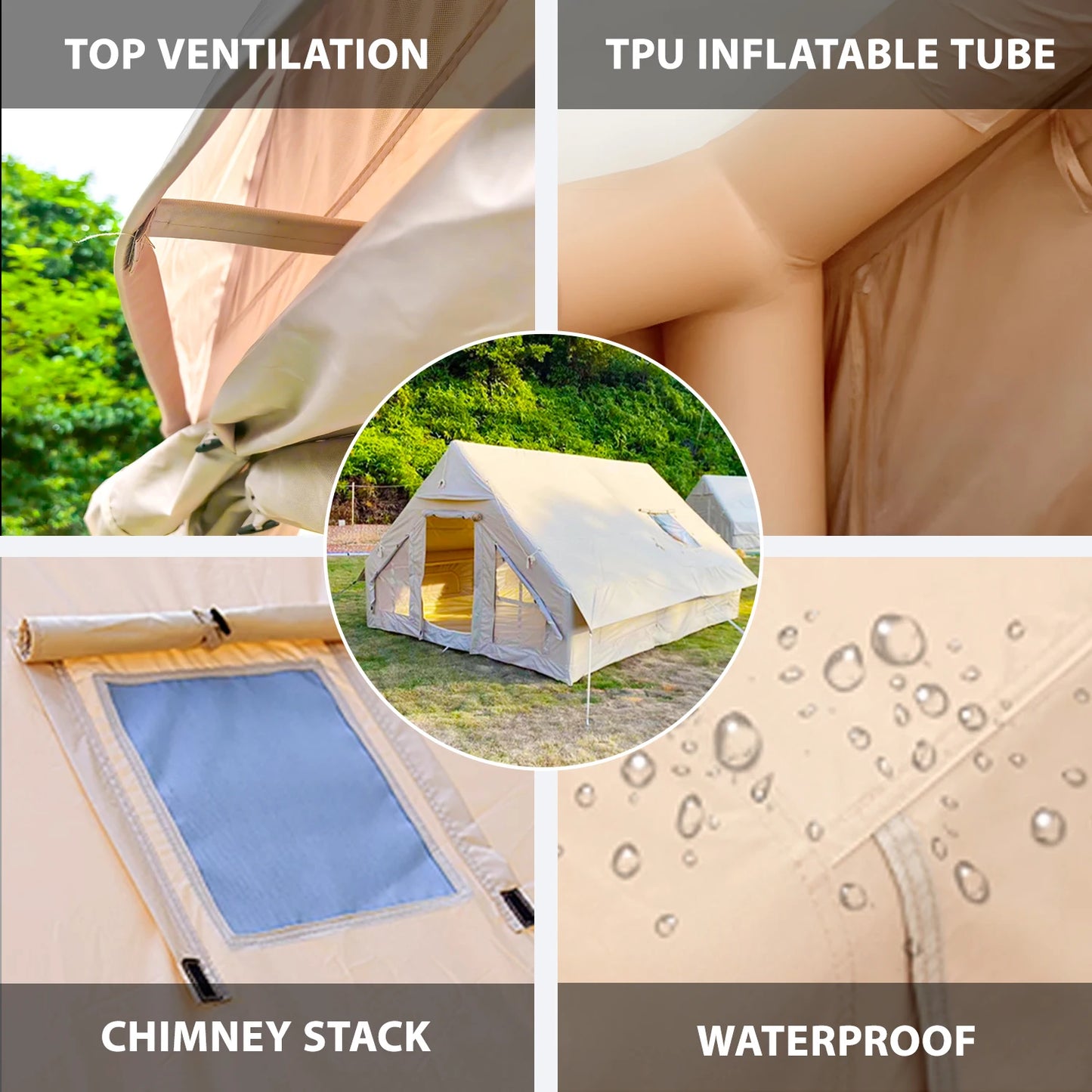 Inflatable Tents for Camping,Large Inflatable Camping Tent