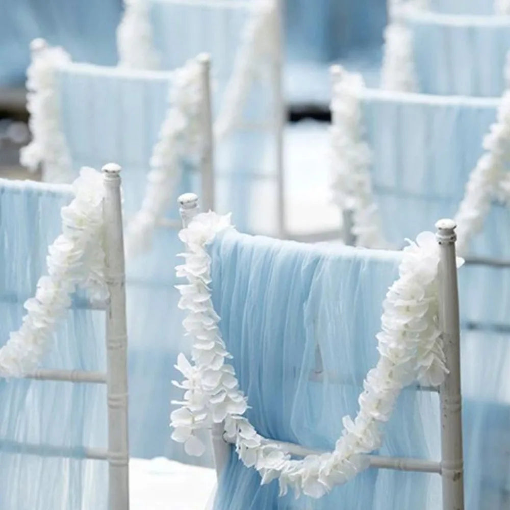 10 Pcs Artificial Cherry Blossom Flowers Vine