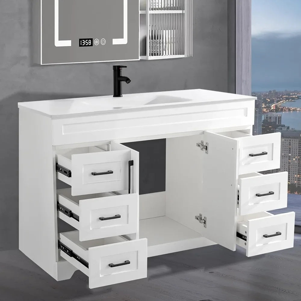 Bathroom Vanity with Sink,Undermount Ceramic Sink