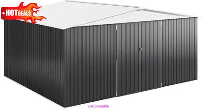 12x14 FT Outdoor Storage Shed,