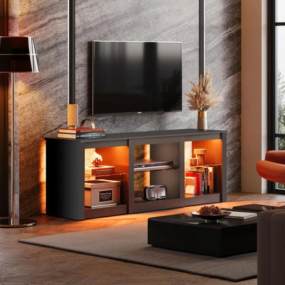 TV Stand for 65-Inch TV, 58-Inch Entertainment Center