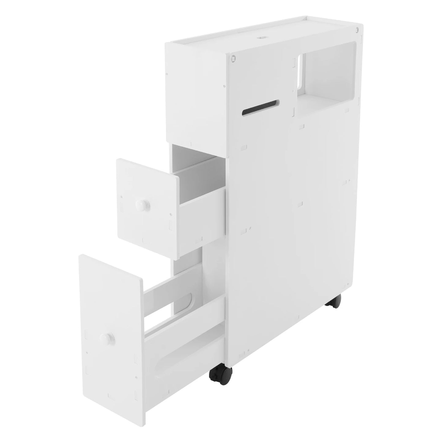 Bathroom Storage Cabinet, Narrow Floor Storage Cabinet
