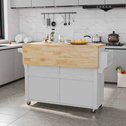 Rolling-Movable Kitchen Island Carts on Wheels