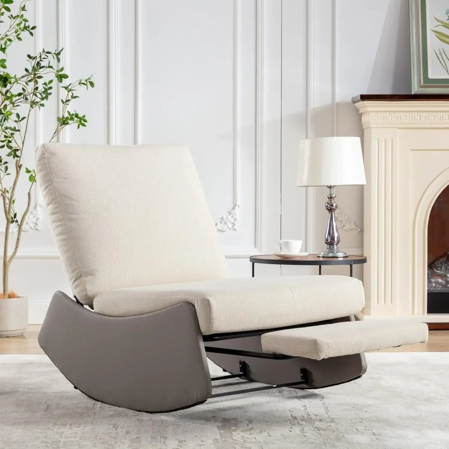 Comfortable Cushioned Decorative Rocking Chair
