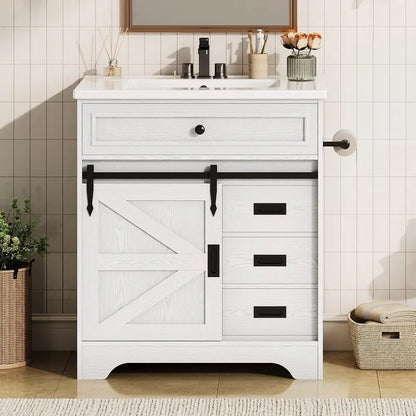 30" Bathroom Vanity with Sink