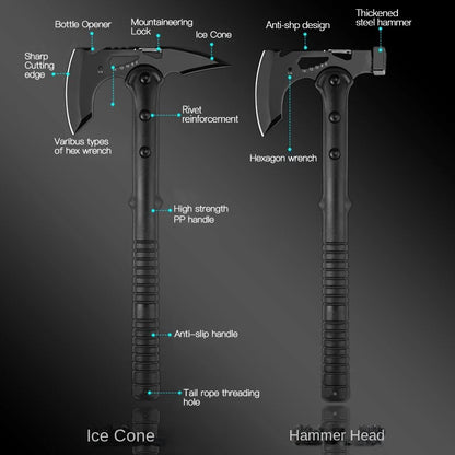 Outdoor Camping Axe - Multi-function Raw Tools