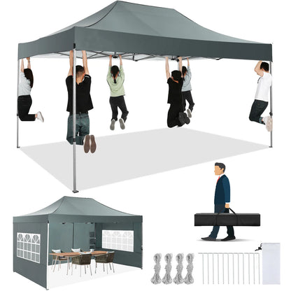 10x15 Heavy Duty Pop up Canopy Tent