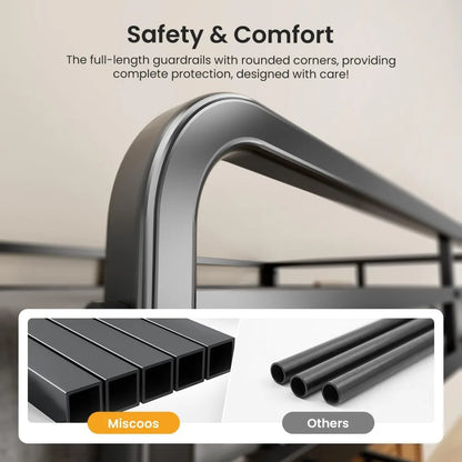 Twin Size Metal Frame with Ladder