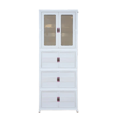 Storage artifact! Folding multi-layer storage wardrobe