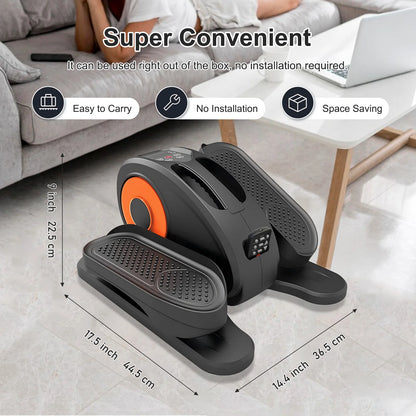 Elliptical Machine Under Desk Portable Electric Seated Leg Exerciser