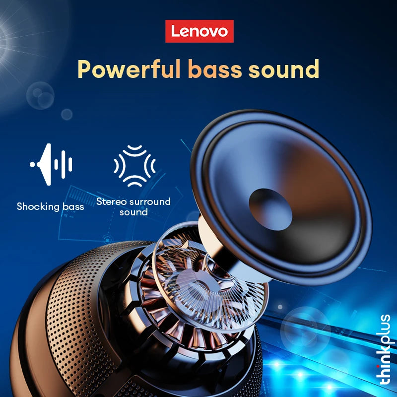 Lenovo Bluetooth Speaker Portable Outdoor Home Music Player
