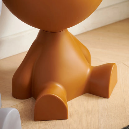 Living room sofa side table table, round side table