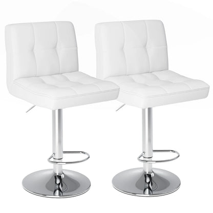 Set of 2,Upholstered Counter Height Bar Stools.