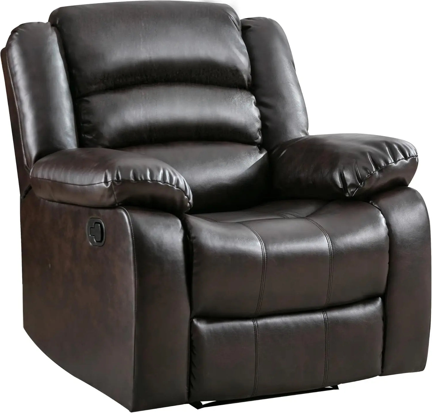 Gray Manual Reclining Chairs for Adults, Living Room Single